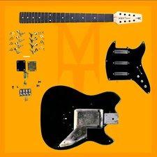 Complete Electric Mandocello, octave mandolin, or Bouzouki Build Kit (MT38K)