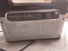 Radio Shack Portable Analog AM FM WX Portable Weather Radio 12-889 Nice Sound 