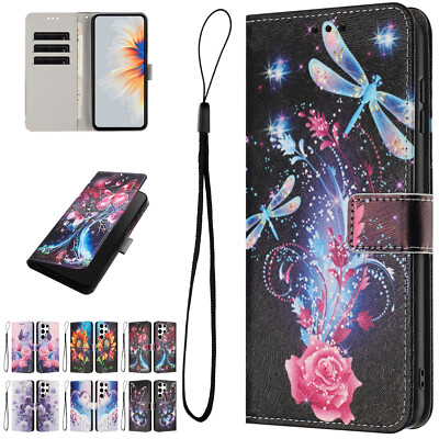 Color Printing Leather Wallet Case For Samsung Galaxy S25 Ultra|+ S24 FE S23-S20