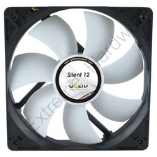 Gelid Solutions Silent 12 120mm Quiet Case Fan 1000 RPM 37 CFM 20.2 dBA 3-Pin