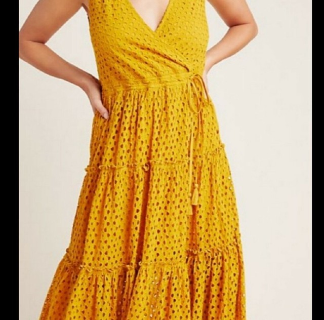 yellow dress xl