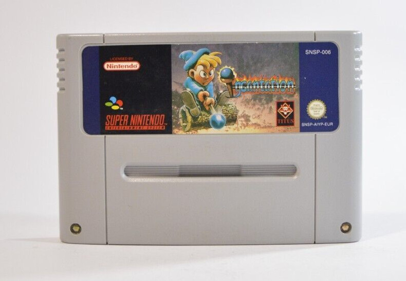 Incantation Super Nintendo  Snes  PAL rétrogaming original( Europe Vidéo Game )