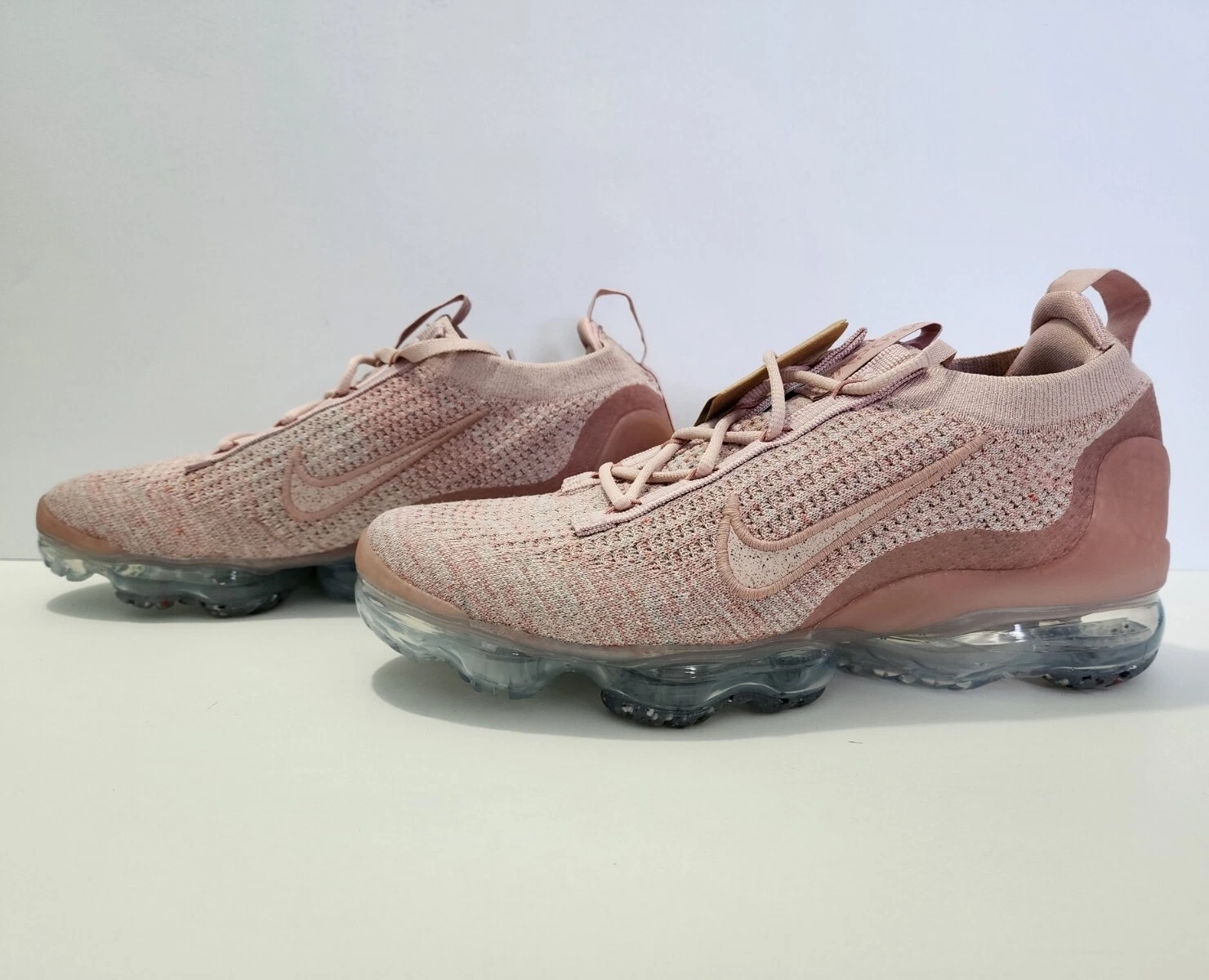 Nike Air VaporMax 2021 Flyknit Pink Oxford Women's Shoes Sz 6.5 (DJ9975 600)