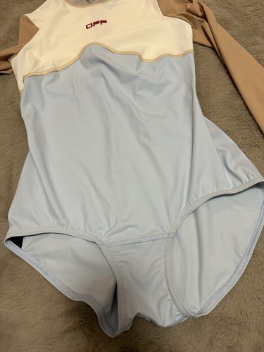 NWT OFF-WHITE BODYSUIT, TOP, ARROW, LONG SLEEVE, HIGH NECK, ITALY, SIZE MEDIUM - Bild 7 von 14