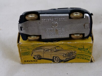 ANCIENNE CIJ N°3/1C "Renault DEROVIN CABRIOLET" 1954 1/43 en boite EUR