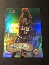 1999-00 Fleer Mystique Gold Ray Allen #31 HOF