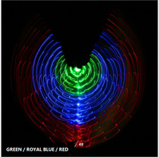 3 colors LED ISIS WINGS Professional Performance Light Club Show Dancing Wings