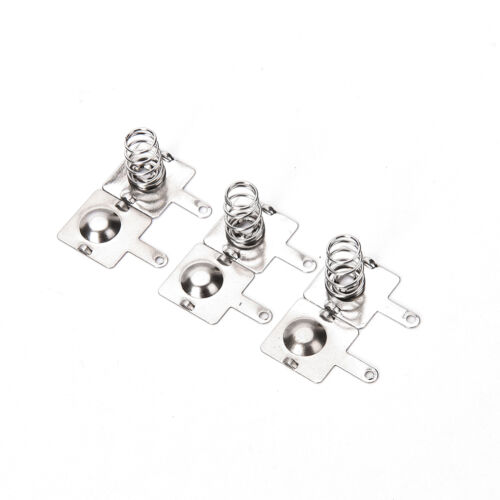 20Pcs Silver Tone Metal Spring Battery Contact Plate Set For AA AAA Batteries li - Picture 1 of 6