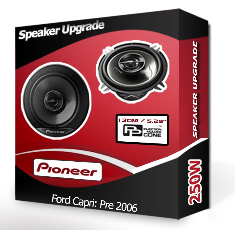 Ensemble De Haut-Parleurs Arrière Pour Ford Capri Pioneer 5,25" 13Cm 250W - Photo 1/1