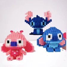 Magic Block Nano Micro Building Blocks 3D Cartoon Character Stich & Angel 750pcs