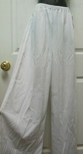 Wide Leg Praise Pants Liturgical Dance Praisewear White ch/adult Sizes 71734