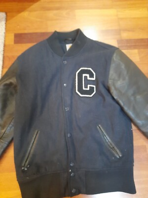 Carhartt Vintage Varsity Bomber Jacket Small WIP Letterman Coat | eBay