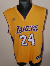 MAGA rare LOS ANGELESE LAKRES adidas KOBE BRYANT size M NBA USA 