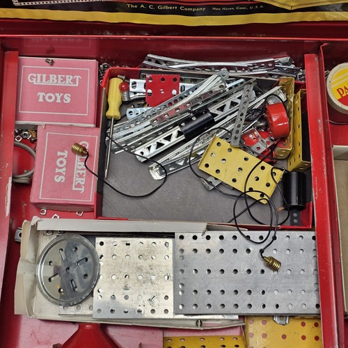 Vintage Erector Set No. 8 1/2 Circa 1950 A.C. Gilbert Co. Ferris Wheel with Case - Picture 3 of 24