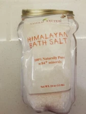 Natural Solution Pink HIMALAYAN BATH SALT 100% Natural Pure W/84+ Minerals 