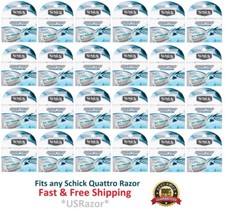96 Schick Quattro Titanium Blades Cartridges ...