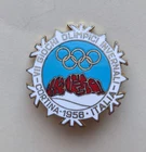 *Italy Cortina d'Ampezzo 1956 VII. Winter Olympics Badge