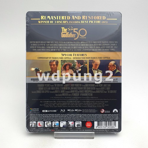 The Godfather - 4K UHD + BLU-RAY Steelbook - Picture 2 of 6