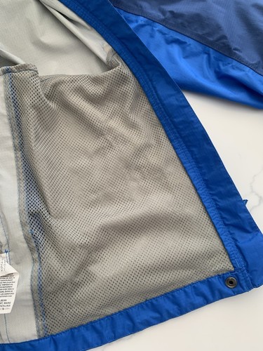 LL Bean 3X Women Trail Model Rain Blue Nylon Shell Waterproof Jacket New no tag - Picture 9 of 18