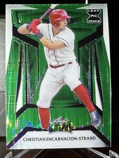 2023 Christian Encarnacion-Strand Leaf Metal Base Rookie Green Pulsar #B-55 3/5