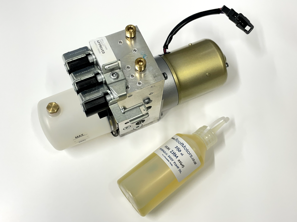 BMW Z4 E89 Cabriolet Convertible Roof Pump & Motor 2009-2016