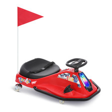 24V Electric Drifting Go Kart Bumper Car for Kids Ages 3 High/Low Speed Switch