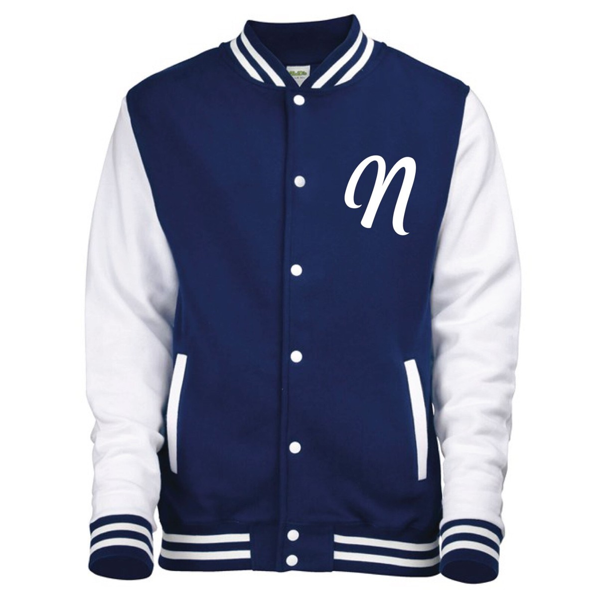 Personalised Varsity Jacket - Kids and Adults, Custom Name and Initial Baseball Style Athletic Jacket Personalised Varsity Jacket - Kids and Adults, Custom Name and Initial Baseball Style Athletic Jacket