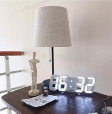 Floatofly Sveglia Decorativa Vintage A Forma Di Violino – Bianco – Con Quadrante Lucido – Funziona A Batteria