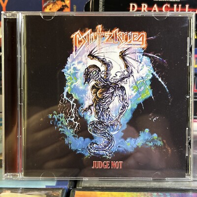 Blitzkrieg Judge Not 2018 CD Brian Ross NWOBHM Epic British Power Heavy Metal