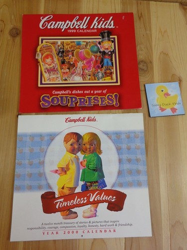 Lote de 8 calendarios de sopa Campbells de colección año olímpico 1984 hasta 2000 - Imagen 5 de 5
