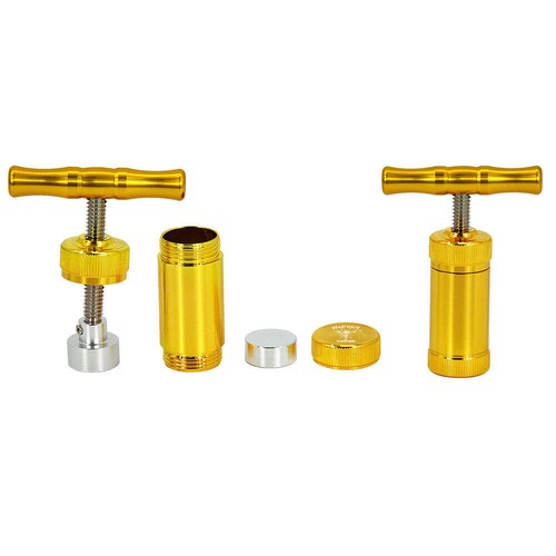 Durable Metal Compressor Presser T Shaped Tobacco Herb Press Squeezer Crusher - Picture 6 of 7