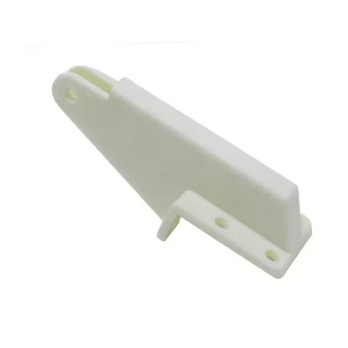Plastic Jamb Bracket for Screen Door – Durable White Replacement Part