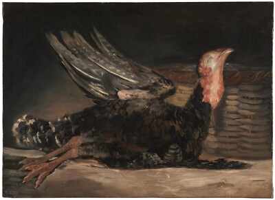 Goya :  Dead Turkey : 1808-1812 : Archival Quality Art Print