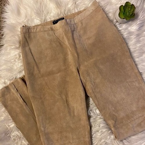 Kenneth Cole leather suede pants