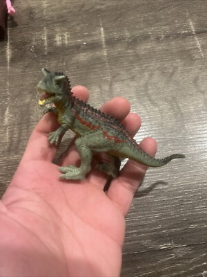 Kid Galaxy Carnotaurus Dinosaur Action Figure Toy 5  Long Great Detail 