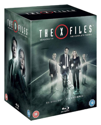 The X-Files - Complete Series NEW Blu-Ray 60-Disc Box Set Gillian
