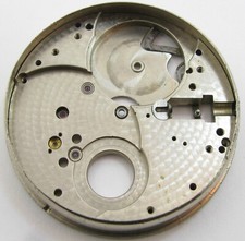 Waltham Crescent 18s 21 j. 1892 Open Face Pocket Watch main plate dust. ring