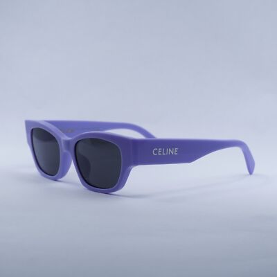 セリーヌ CL40197U 5478A サングラス ダークグレー パープル CELINE CL40197U 78A Shiny Lilac/Smoke 54-18-145 Sunglasses New