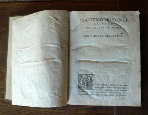 Hoffmann,Friderici Hoffmanni Operum Omnium SUPPLEMENTUM.TOMUS I,1754[MEDICINA - Picture 3 of 8