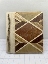 Handmade Natural Leaf Island Paper Phone book  Leaves Plant 