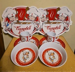 Campbell’s キャンベル　食器セット Campbell Soup Plates | eBay