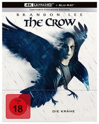 The Crow - Die Krähe - 4K Ultra HD + Blu-ray - Limited Steelbook  # UHD+BD-NEU