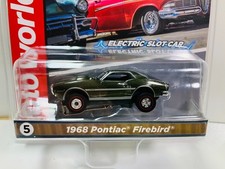 AUTO-WORLD THUNDERJETS Ultra G CARDED 1968 PONTIAC FIREBIRD use on Aurora AFX