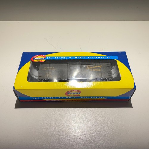 Coche de carga expreso Athearn RTR #92253 escala HO FEC #610 40' desgastado en caja | Condition: Used