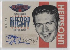 2012-13 Panini Marquee Election Night Auto 48/199 Tom Heinsohn #12 Auto HOF 0r4