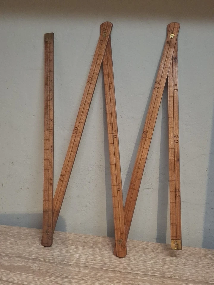 AUTRE METRE OUTILS ANCIENS DE MESURE CADEAU DE NOEL  - Photo 2/4