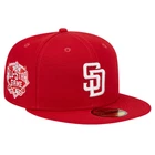 San Diego Padres New Era ASG Patch Men's 59FIFTY Fitted Hat Red/ White