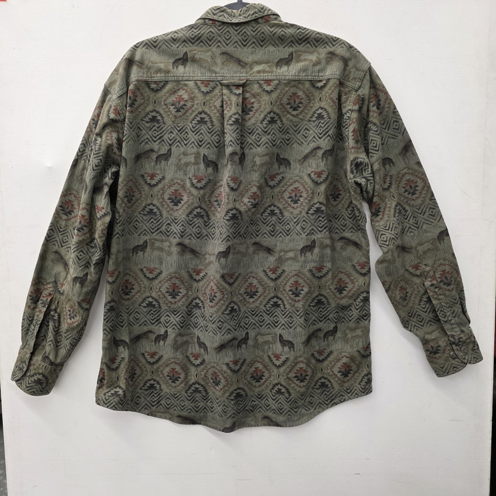 Cabelas Deerskin Soft Chamois Long Sleeve Button Down Size Large Vintage image 8