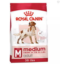 Royal Canin Medium Breed Adult Dry Dog Food, 30 lb bag