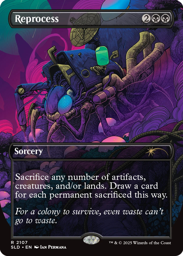 Magic the Gathering MTG Secret Lair - Alien Auroras (Non Foil) | eBay